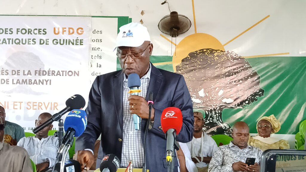 Kalémodou Yansané:” Les structures du parti sont encore valides jusqu’en 2025, rien ne nous bouscule”