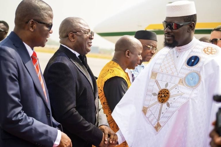 Dr David Makongo panafricain engagé et incontournable, accueille les chefs d’État africains à l’aéroport international du Ghana lors de la cérémonie de prestation de serment du président John Mahama !