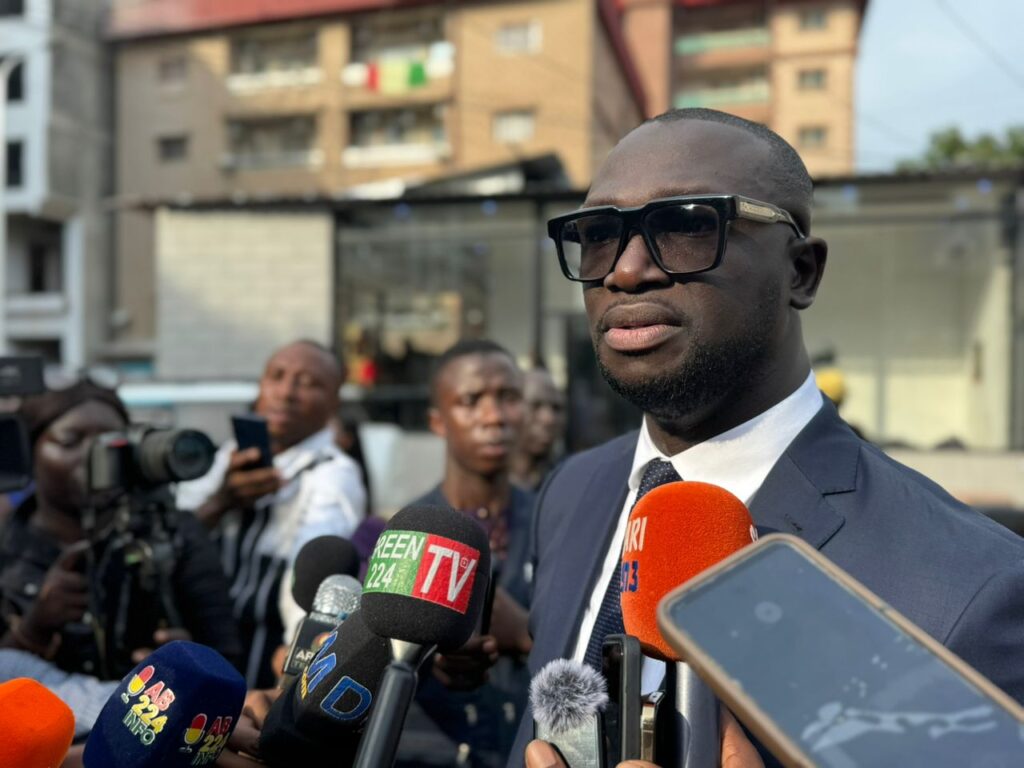 Ousmane Dady Camara après le dépôt de candidature du chef de l’État : »Général Mamadi Doumbouya est à l’écoute du peuple »